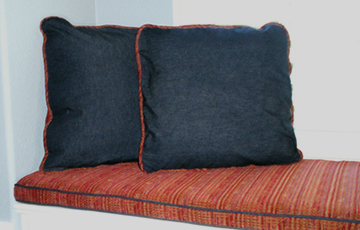 Custom made cushions 